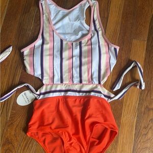 One piece suit NWT Meduim
